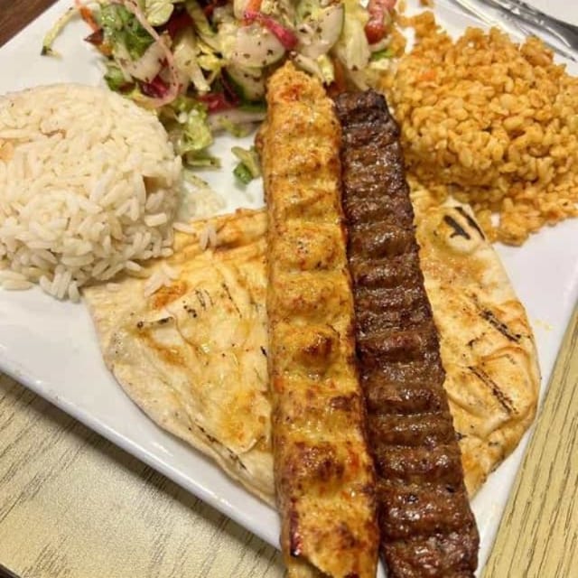 51.Lamb Adana and Chicken Adana.